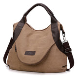Canvas Crossbody Bag for Woman Large Shoulder Tote Female Messenger Bags