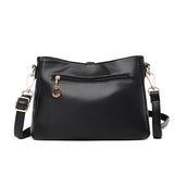 Women's Soft PU Leather Shoulder Crossbody Bag