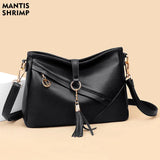 Women's Soft PU Leather Shoulder Crossbody Bag