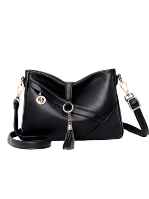 Women's Soft PU Leather Shoulder Crossbody Bag