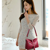 Women's Soft PU Leather Shoulder Crossbody Bag