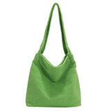 Women Bag Casual Hand Shoulder Bag Cotton Cloth Underarm Bi