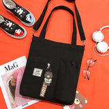 Women Bag Student Bag Large Capacity Shoulder Messenger Crossbody B