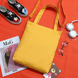 Canvas Shoulder Messenger Crossbody Book Bag Large Capacity Handbag
