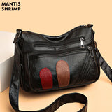 Women Bag Lady Crossbody Bags PU Leather Daily Shoulder Pack