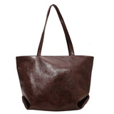 Large Capacity Women Tote Bag Texture Handbag Casual Porta