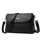 Crocodile Crossbody Bag for Women