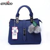 Women Leather Handbag Casual Sweet Messenger Bag Soft PU Flap Zipper Bag