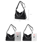Leather Women's Crossbody Bag Shoulder Messenger Sac A Main Femme