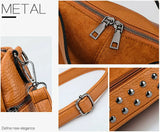 Women Leather Shoulder Messenger Bag Lady Tote Purse Handbag Crossbody Satchel