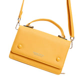 Square Pu Leather Shoulder Tote Bag Crossbody Women's Bag