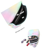 Colourful Leather Chain Crossbody Bag Classic Flap Quilting Women Shoulder Bags
