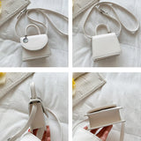 Women PU Leather Fanny Pack Clutch Small Chest Shoulder Bags