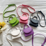 Women PU Leather Fanny Pack Clutch Small Chest Shoulder Bags