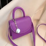 Women PU Leather Fanny Pack Clutch Small Chest Shoulder Bags