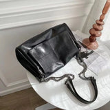 Women Shoulder Bag Chain Messenger Bag Soft Leather Purse Handbags Sac A Main