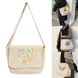 Women Bag Messenger Backpack Large Capacity Adjustable Shoulder Crossbody Bag