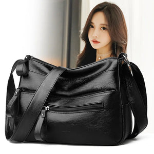 Women Shoulder Bag Mother Japanese Middle-aged Lady Side Purse