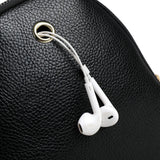 3 Layer Soft PU Leather Shoulder Bag Crossbody Messenger Clutch Purse