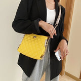 Women Bag Chain Shoulder Handbags PU Messenger Crossbody Bags