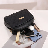Diamond Embroidered Chain Shoulder Bag Crossbody Small Bag