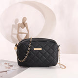 Diamond Embroidered Chain Shoulder Bag Crossbody Small Bag