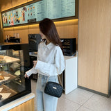 Diamond Embroidered Chain Shoulder Bag Crossbody Small Bag