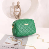 Diamond Embroidered Chain Shoulder Bag Crossbody Small Bag