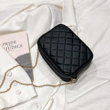 Embroidered Small Square Crossbody Bag for Women