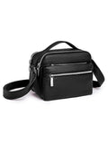 Women Crossbody Bag Messenger Handbag PU Leather Shoulder Pack