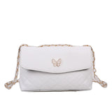 Women Crossbody Bag Soft Leather Messenger Chain Shoulder Satchel Purse