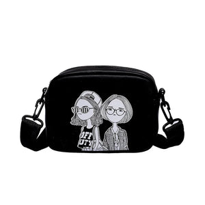 Japanese Student Shoulder Bag Crossbody Phone Bag Handbag