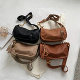 Women Shoulder Crossbody Bag Small Saddle Bag