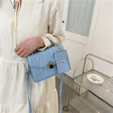 Women Bag Shoulder Messenger Crossbody Casual Portable Square Bag