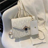 Women Bag Shoulder Messenger Crossbody Casual Portable Square Bag