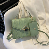 Women Bag Shoulder Messenger Crossbody Casual Portable Square Bag