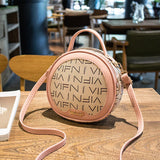 Women Mini Round Crossbody Bag Small Side Purse