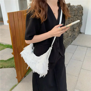 Vintage Canvas Bucket Shoulder Bag Crossbody Euro Style