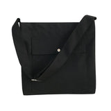 Canvas Messenger Bag College Shoulder Bag Girls School Class Bag