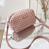 Women Crossbody Bag Small Square PU Leather Casual Shoulder Bag