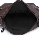 Women Middle-aged Mother Bag Multi-pocket Vintage Shoulder Handbag