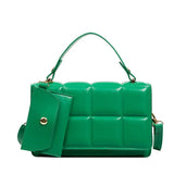 Women Bag Lady Shoulder Messenger Solid Small Square Crossbody Bags