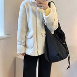 Nylon Bucket Bag Soft Shoulder Tote Solid Zipper Purses Handbags