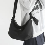 Nylon Bucket Shoulder Bag Tote Bag