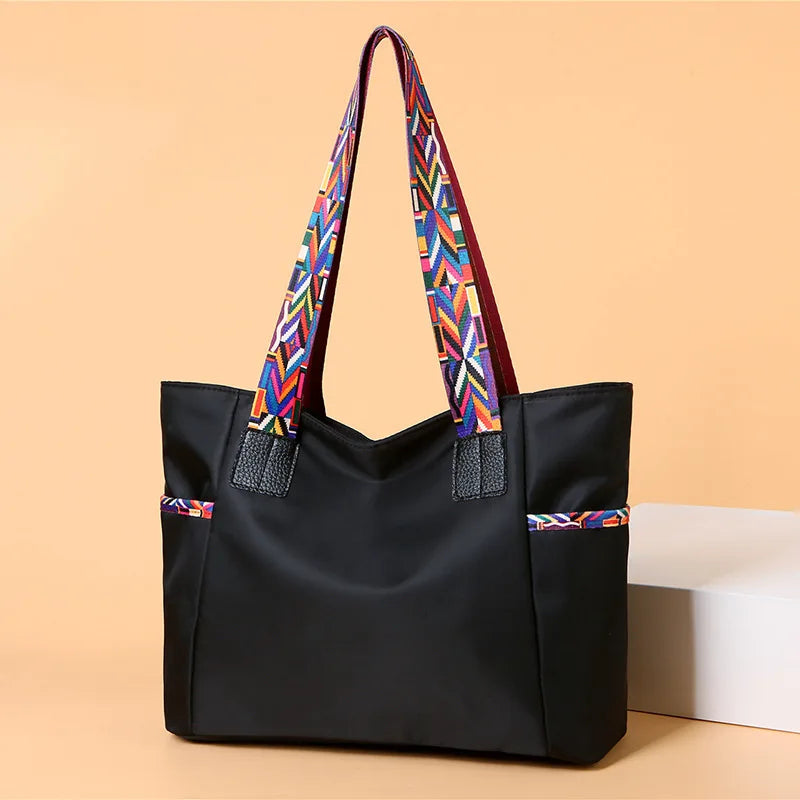 Women Nylon Tote Bag Large Capacity Wild Japan Shoulder Handbag