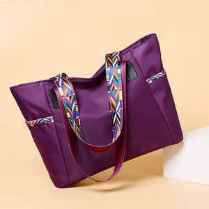 Women Bag Nylon Cloth Large Capacity Wild Shoulder Tote Handbag School Bag