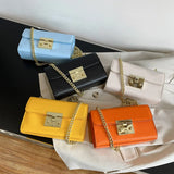 Women Bag PU Leather Shoulder Messenger Small Square Bag Purses Handbags