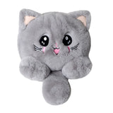 Plush Animal Cat Shoulder Bag Girls Fur Purse