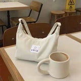 Nylon Shoulder Purse Canvas Small Shoulder Bag Clutch Women Handbags