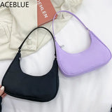 Nylon Armpit Shoulder Purse Canvas Handbag Clutch Women Hobos Bolso Feminina